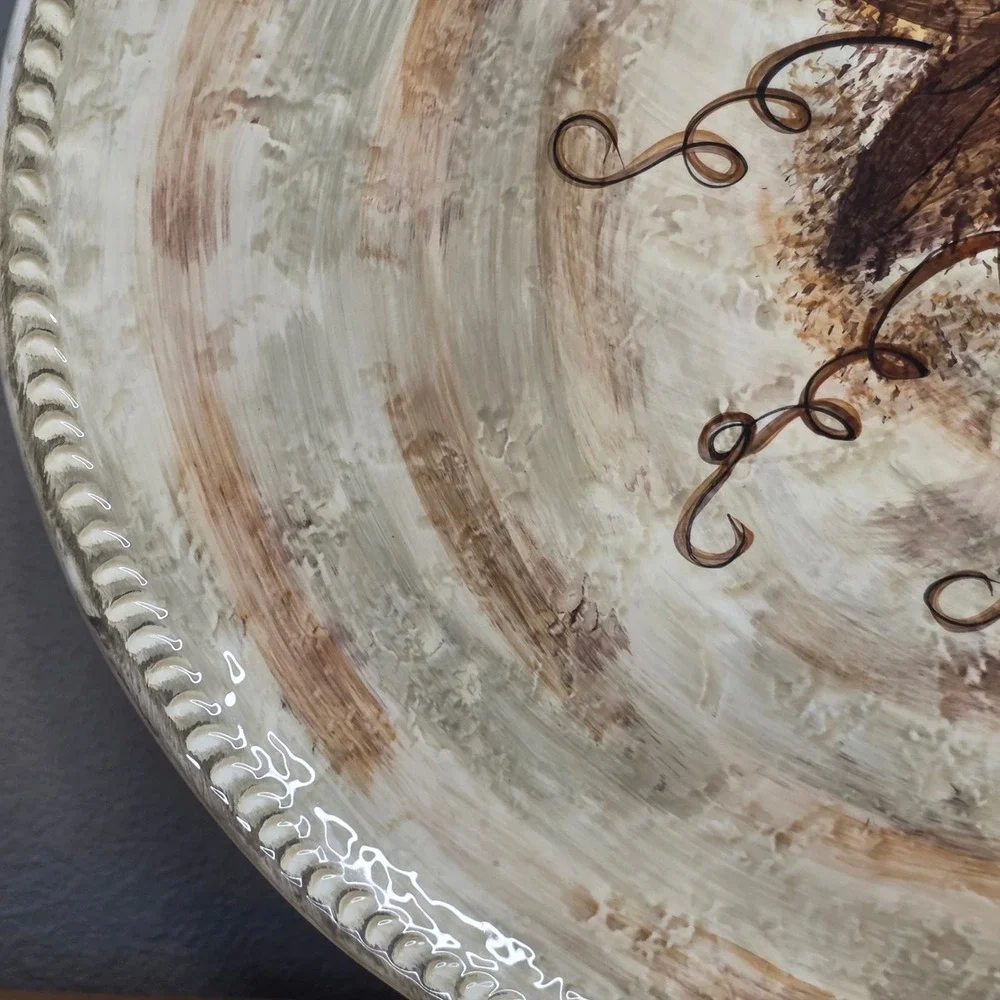 Vintage Dario Farrucci Designs Stoneware Tuscan Grape 17